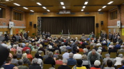 Wenige Minuten vor dem Konzert Wenige Minuten vor dem Konzert